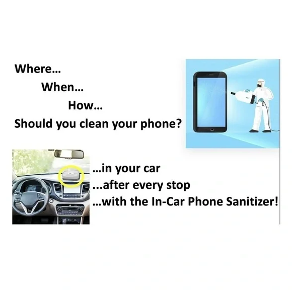 ✨✨Dual Electronics UV Phone Sanitizer for Car/Home UseWireless Phone Charg… - Picture 4 of 11